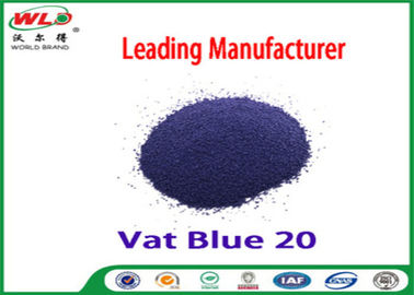 CI Vat Blue 20 สีน้ำเงินเข้ม Bo ย้อมผ้าฝ้ายด้วย Vat Dyes เครดิต AAA