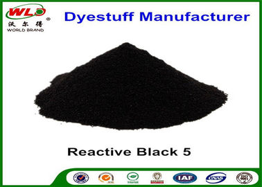 CI Black 5 สิ่งทอ Reactive Dyes สีย้อมเสื้อผ้าสีดำ Reactive Black KN-B